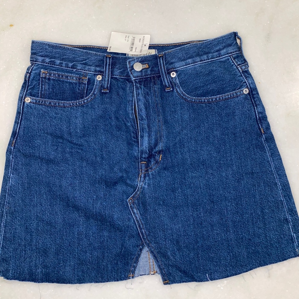 Denim skirt